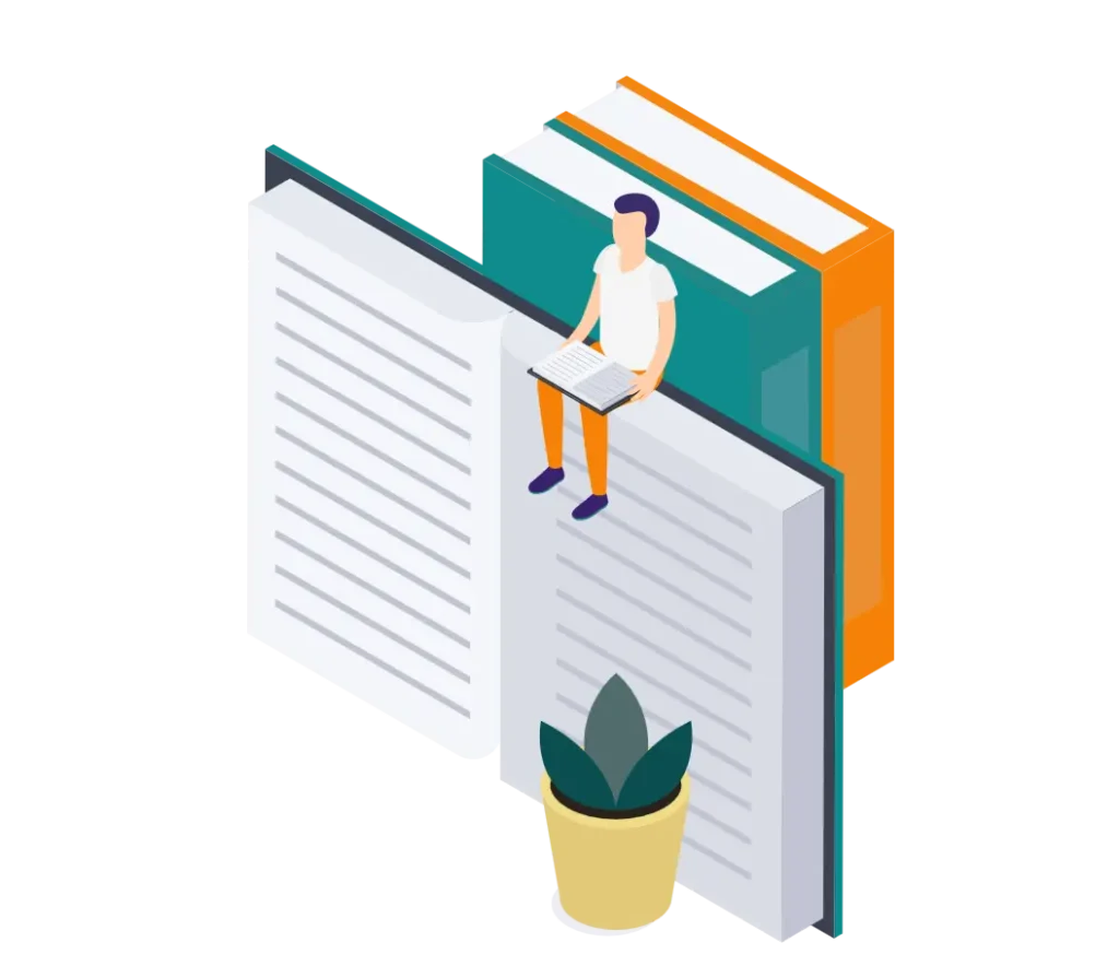 Illustration of an actor overwhelmed by academic research, symbolising the trap of excessive reading instead of emotional preparation for historical roles.